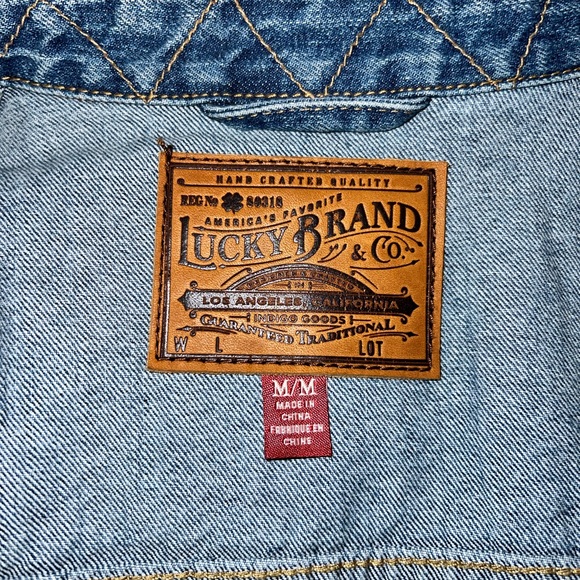 Lucky Brand Denim Jacket - Picture 3 of 3